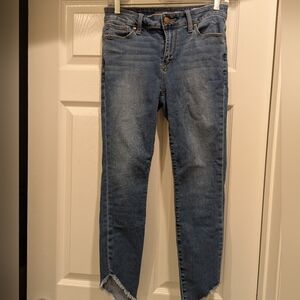 Joe's Jeans Asymmetrical Raw Hem Size 28